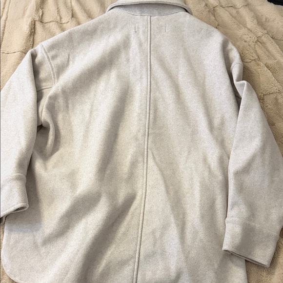Zara Soft-Touch Overshirt Oversized Shacket - Picture 9 of 9